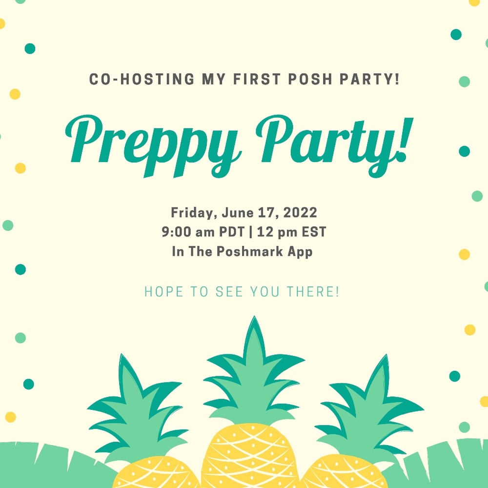 Co-Hosting My First Posh Party! | June 17  | Preppy Party